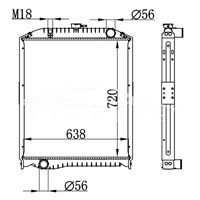 HINO MT RADIATOR 16090-6790