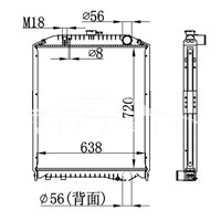 HINO RANGER FM1J MT RADIATOR