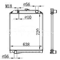 HINO MT RADIATOR S1609-E0272