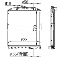 HINO RANGE MT RADIATOR