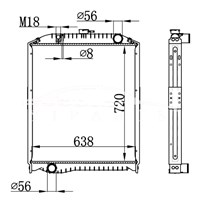 HINO MT RADIATOR