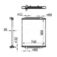 IVECO EUROSTAR MT RADIATOR