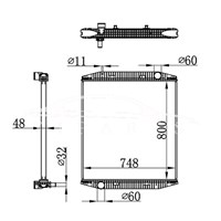 IVECO EUROSTAR MT RADIATOR