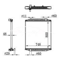 IVECO EUROSTAR MT RADIATOR