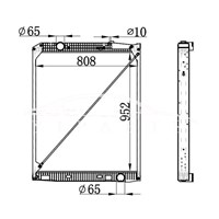 MERCEDES-BENZ ACTROS RADIATOR MT 942.500.11.03