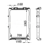 MAN MT RADIATOR 81.06101.6421 NISSENS 62872A
