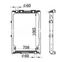 MAN MT RADIATOR 81.06101.6421 NISSENS 62872A