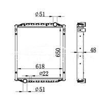 MAN L 2000 MT RADIATOR