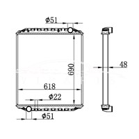 MAN L 2000 MT RADIATOR