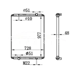 RENAULT MT RADIATOR 5010.315.369 NISSENS 637750