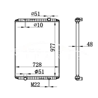 RENAULT MT RADIATOR 5010.315.369 NISSENS 637750