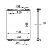 RENAULT MT RADIATOR 5010.140.336