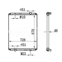 RENAULT MT RADIATOR 5010.230.474