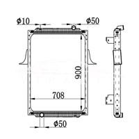 RENAULT MT RADIATOR 5001.859.137 NISSENS 63788A