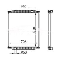 RENAULT 210 MT RADIATOR