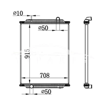 RENAULT 210 MT RADIATOR