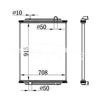 RENAULT 210 MT RADIATOR