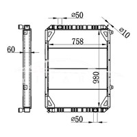 RENAULT MT RADIATOR BC