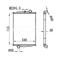 VOLVO FL 6 MT RADIATOR