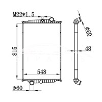 VOLVO FL 6 MT RADIATOR