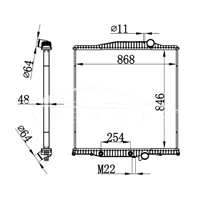 VOLVO AT RADIATOR 1003610 1003610C1