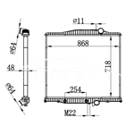 VOLVO AT RADIATOR 01010801 1003499