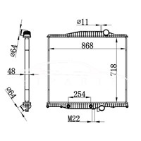 VOLVO AT RADIATOR 01010801 1003499