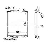 VOLVO MT RADIATOR 8112977 8149641 NISSENS 65477