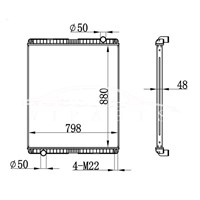 VOLVO MT RADIATOR