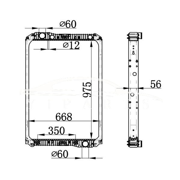 VOLVO MT RADIATOR 20810091 85000662