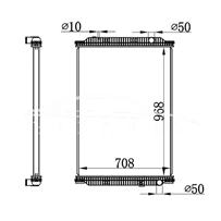 RENAULT 210 MT RADIATOR