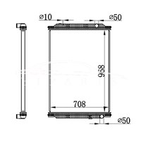 RENAULT 210 MT RADIATOR