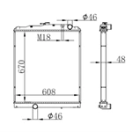 DPI 13849 HC3Z8005C RADIATORS FOR FORD SUPER DUTY