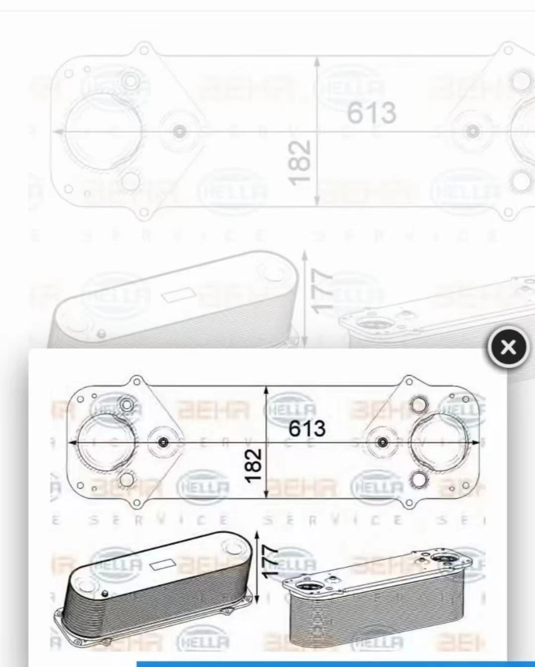 MAN ENGINE COOLER 0002703995 10493848 1795527 500021104 A0002703995 0501215473 0501221850 for MAN SAFIR TEMSA