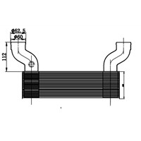 MAN ENGINE COOLER 0002703995 10493848 1795527 500021104 A0002703995 0501215473 0501221850 for MAN SAFIR TEMSA