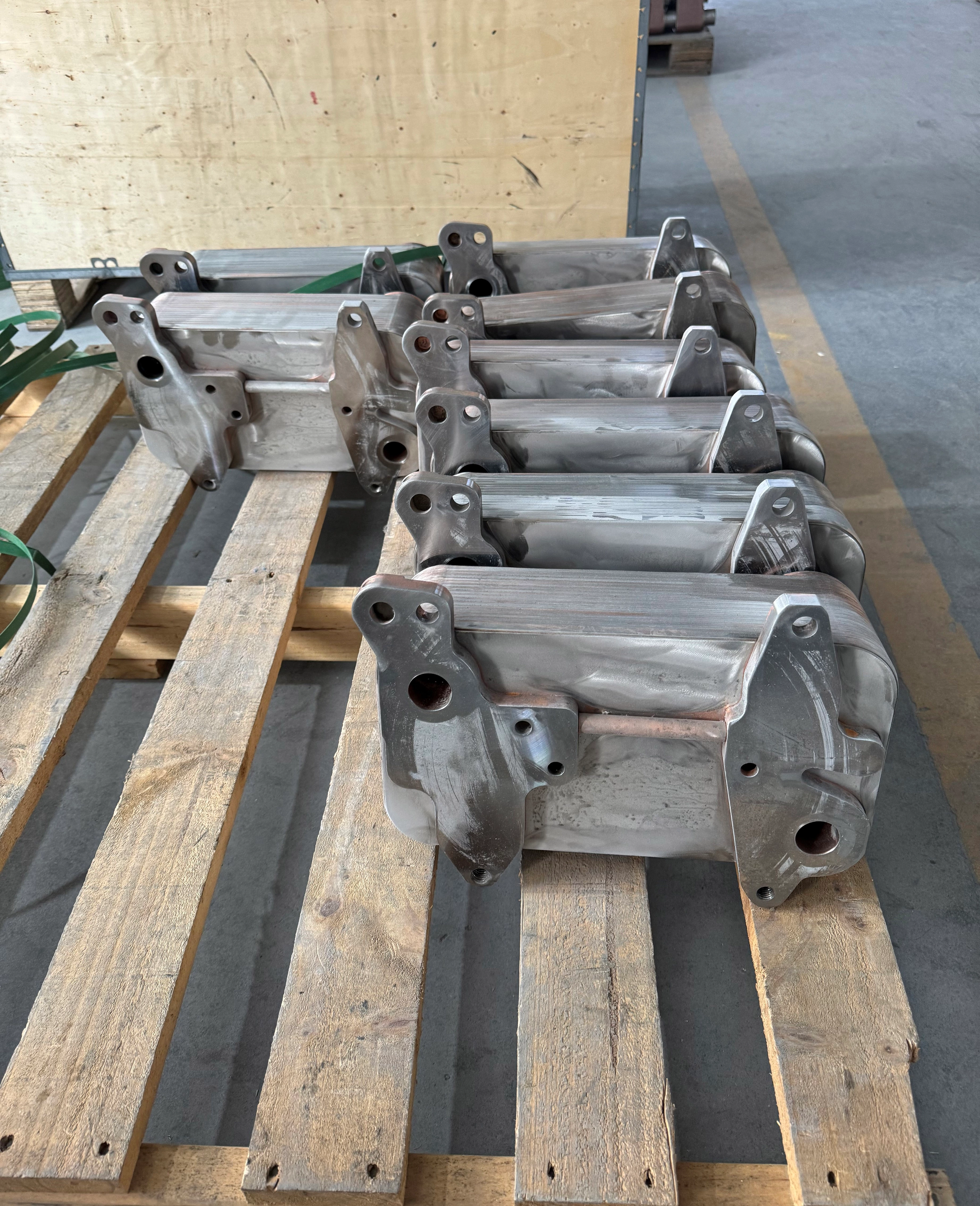 Lianheng truck stainless steel oil cooler yip truck parts Yiparts