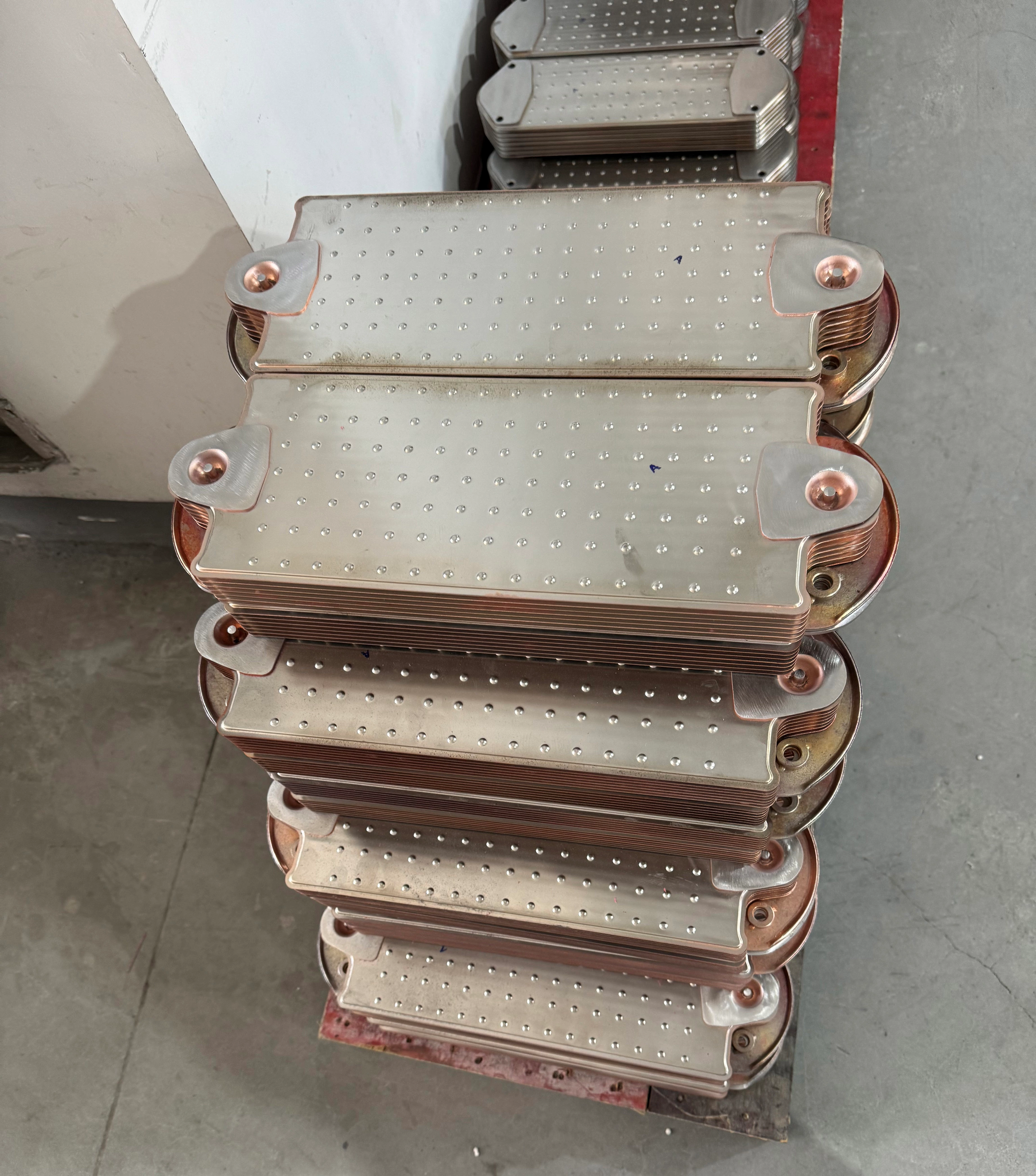 Lianheng truck stainless steel oil cooler yip truck parts Yiparts