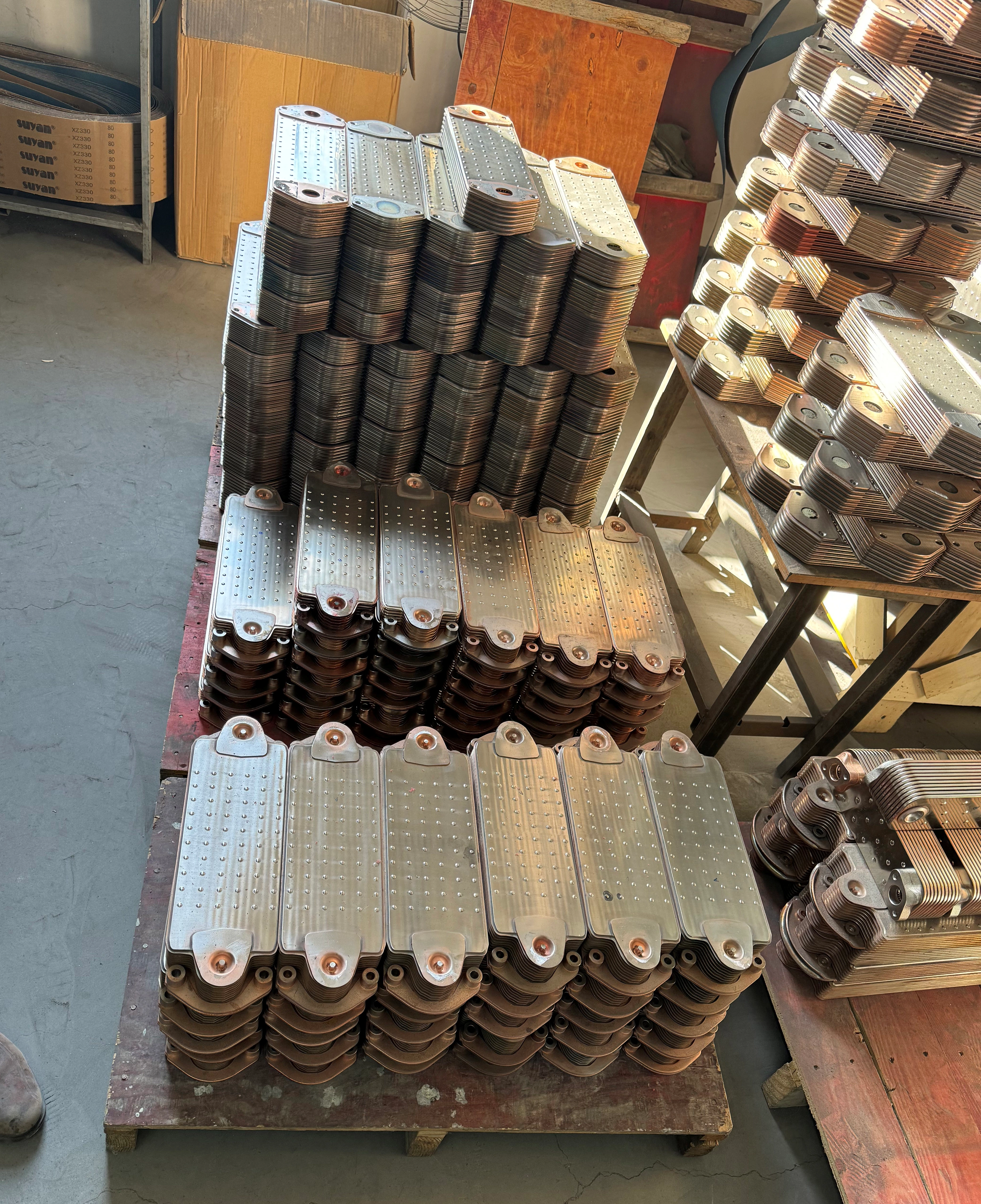 Lianheng truck stainless steel oil cooler yip truck parts Yiparts