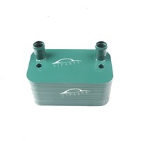 Truck Stainless Steel Oil Cooler Core Engine Cooling System Oil Cooler 8192444 for V-Olvo Penta Tad740