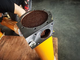 YIP oil cooler for CAT Series